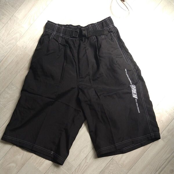 ハーフパンツ メンズ 黒 ブラックLLサイズ