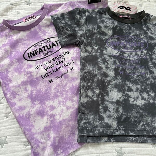 PIAMON タイダイ柄 Tシャツ 120.130サイズ