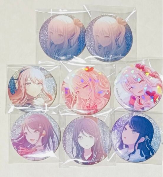 プロセカ グリッター缶バッジ 星乃一歌 暁山瑞希