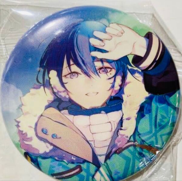 プロセカ ビビバス 青柳冬弥 CD特典 缶バッジ ミライ、Flyer!