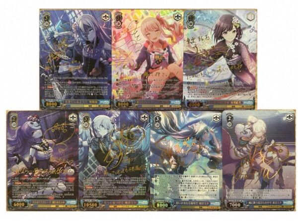 プロジェクトセカイ 初音ミク キャラ個別 箔押し キラカード ホログラムカード ACG 7枚 バラ売り◯