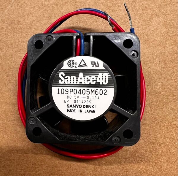 SANYO DCファン San Ace 40 109P0405M602