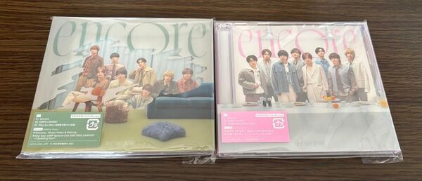 encore 初回限定盤1.2 Blu-ray付 透明スリーブ仕様 歌詞ブックレット封入 Hey! Say! JUMP