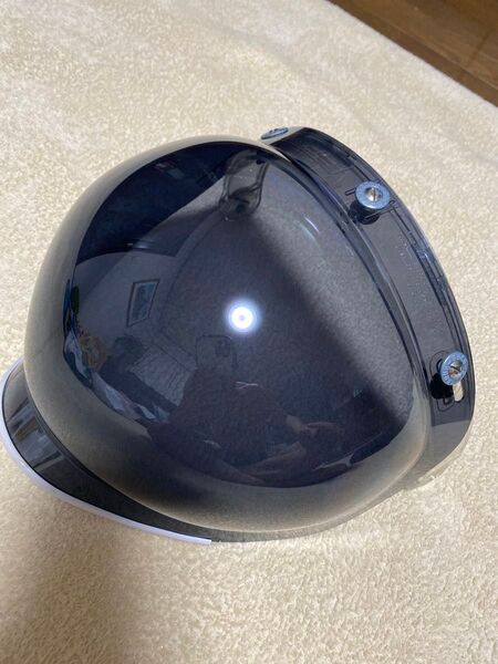 美品 中古 BUCO ブコ スモーク バブルシールド シールドコンバーター付き ジェットヘルメット