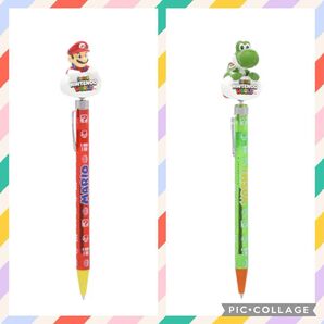 スーパー任天堂ワールド・マリオ&ヨッシー・ボールペン2本セット・USJ限定・新品未使用