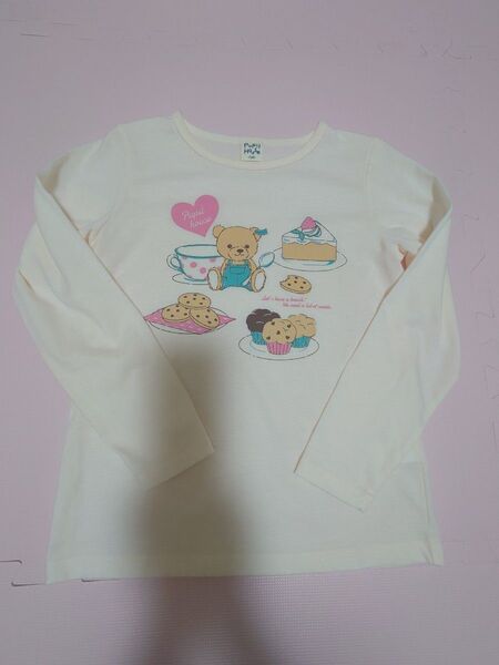Pupil House ピューピルハウス 長袖Tシャツ 130cm トップス クマ くま
