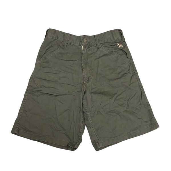 90s OLD STUSSY ステューシー ショートパンツ カーゴ ショーツ ハーフパンツ USA製 アメカジ ヴィンテージ
