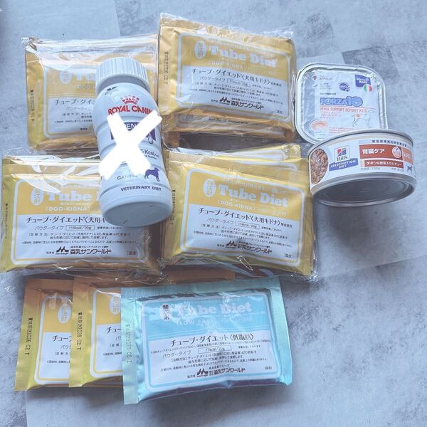 犬用腎臓サポート用品 まとめ売り チューブダイエット ヒルズ フォルツァ10 犬用キドナ