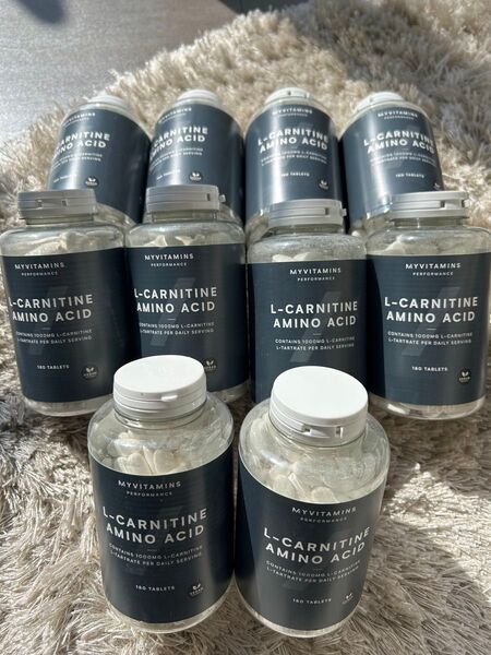 MYPROTEIN マイプロテイン Lカルニチン アミノ酸 180錠 10本