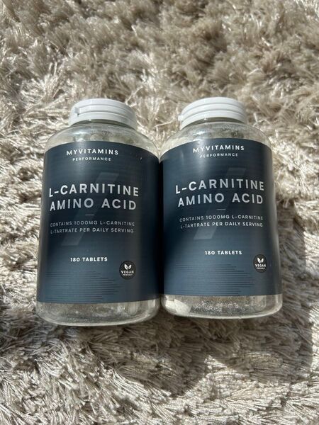 MYPROTEIN マイプロテイン Lカルニチン アミノ酸 180錠×2個 筋トレ ダイエット