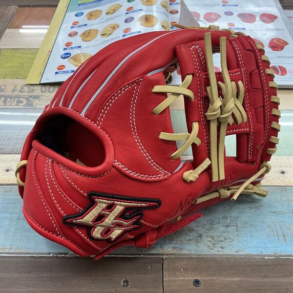 ハイゴールド少年軟式野球グローブ 型付けサービス 新品未使用