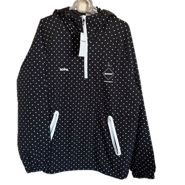 F.C.R.B.(F.C.Real Bristol) × SOPHNET. マウンテンパーカ 黒ドット 新品 M ジャケット