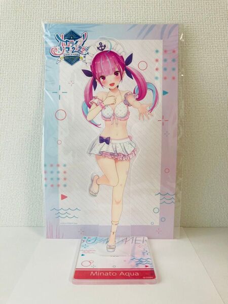 ホロライブ 湊あくあ アクリルスタンド シャイニーウェーブver 水着 アクスタ