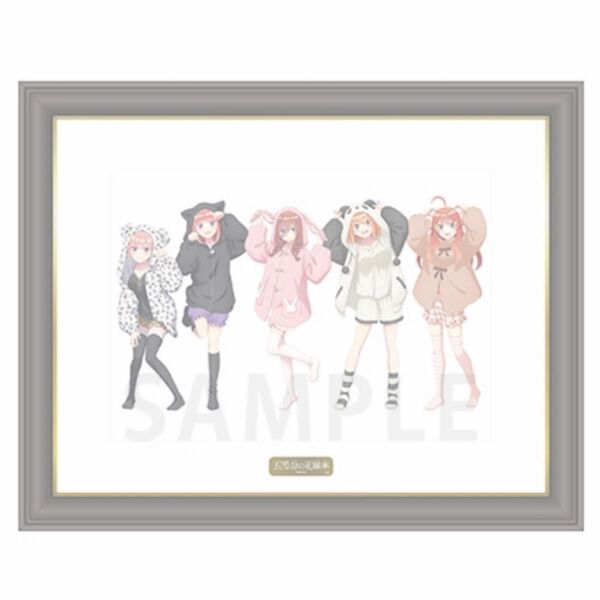 五等分の花嫁 メモリアルアート アニマルパーカーver
