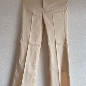 COMME CA DU MODE イエローベージュ フレアパンツ サイズ3