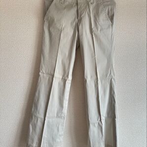 COMME CA DU MODE ライトグレー フレアパンツ サイズ3