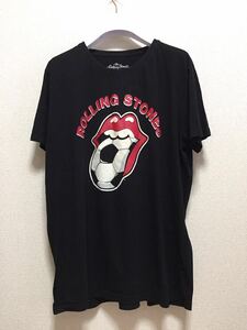 USA古着 The Rolling Stones ローリングストーンズ ロックTシャツ バンドTシャツ 2014's 黒 3XL