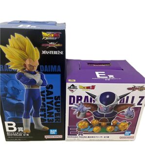 一番くじ ドラゴンボールVSオムニバスCROSS B賞ベジータ E賞フリーザーフィギュアセット未開封品