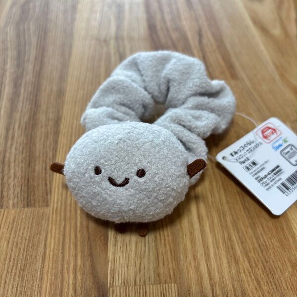 すみっコぐらし マスコット シュシュ ヘアゴム ぬいぐるみ ほこり