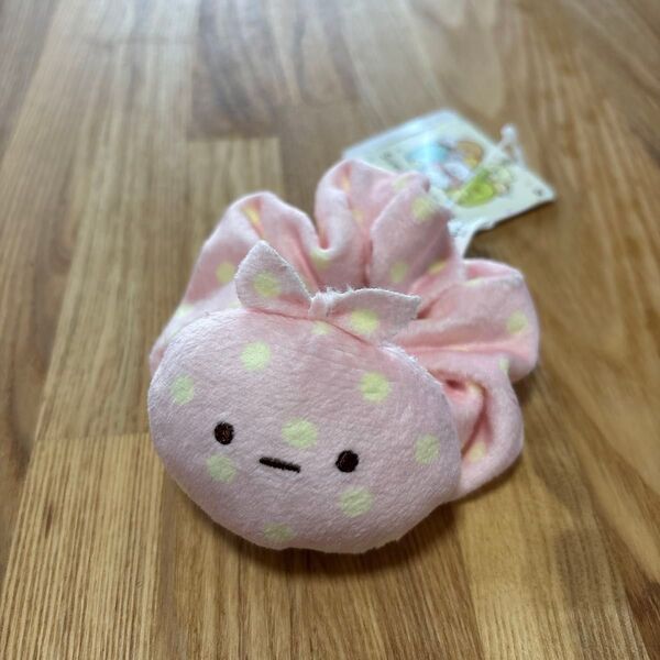 すみっコぐらし マスコット シュシュ ヘアゴム ぬいぐるみ ふろしき