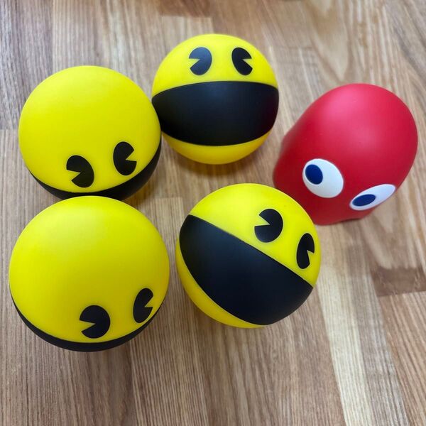 パックマン ボールフィギュア ナムコ namco 5点