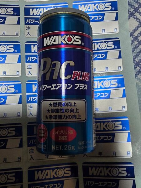 ワコーズ パワーエアコンプラス1本 ステッカー1枚