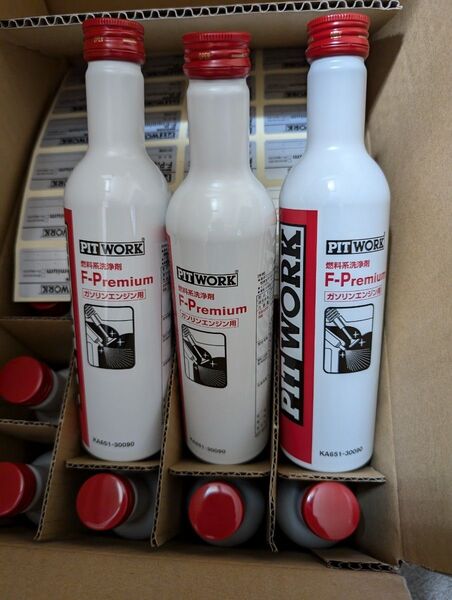 PITWORK ピットワーク Fプレミアム3本セット ステッカー3枚