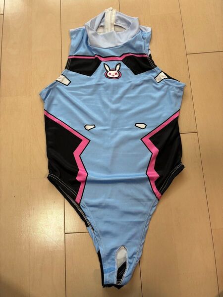 アニコス風 ハイレグ レオタード オープンクロッチ バックファスナー レースクイーン コスプレ