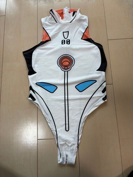 アニコス風 ハイレグレオタード オープンクロッチ バックファスナー レースクイーン コスプレ