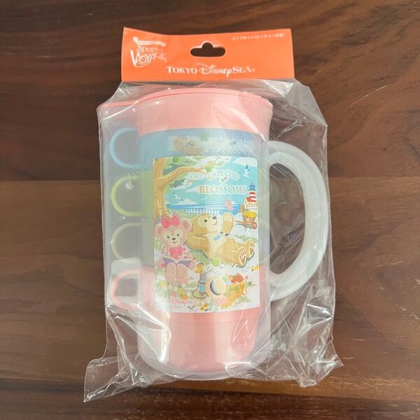Disney SEA Duffy friends ピッチャー プラコップ 5点セット