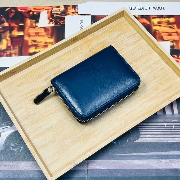 田中革具 コンパクト財布 財布 ファスナー レザーウォレット ハンドメイド 牛革 革財布 本革 レザー 革 メンズ