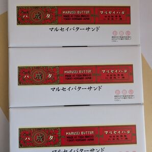 六花亭 北海道★マルセイバターサンド★5個入 3箱