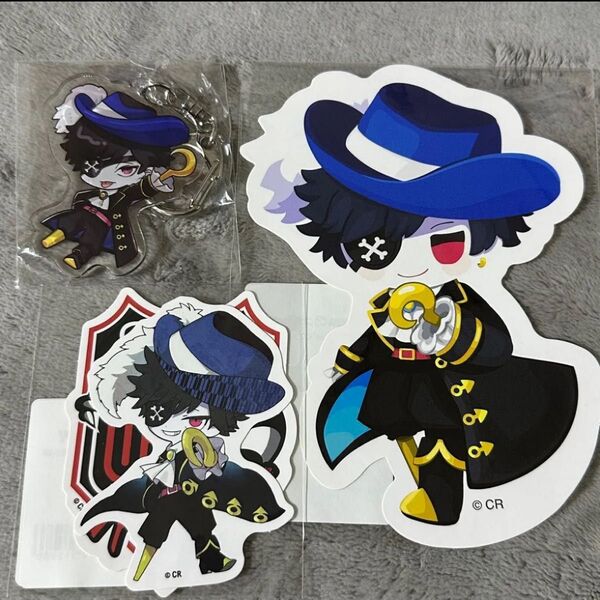 CrazyRaccoon DMMくじ スクラッチ Mondo CRフェス 2023 キーホルダー シール