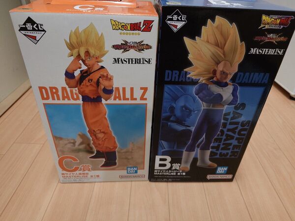 値下げ不可 未開封 一番くじ ドラゴンボール VSオムニバスCROSS B賞 ベジータ C賞 孫悟空 MASTERLISE