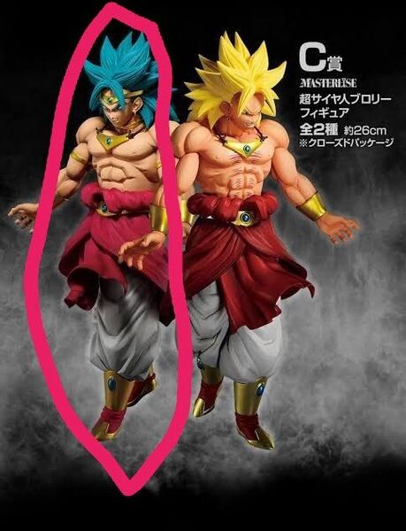 最安値 値下げ不可 一番くじ ドラゴンボール BACK TO THE FILM C賞 超サイヤ人ブロリー 青髪 フィギュア A