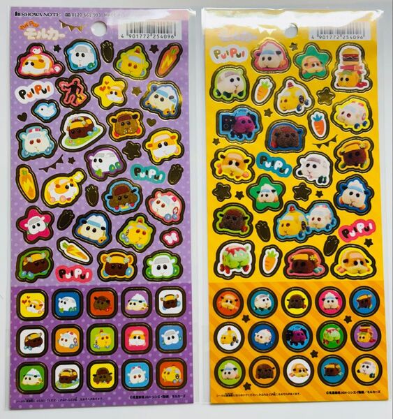『PUI PUI モルカー』ステッカー二枚セット