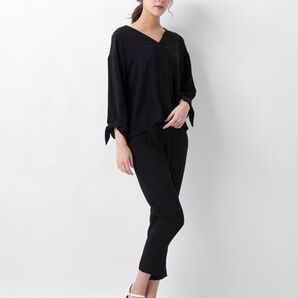 【新品】INGNI 袖リボンTOPS+テーパードパンツ/セット832123