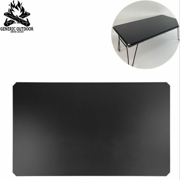 GENERIC OUTDOOR フィールドラック用 アルミ天板 GO-FTB マットブラック天板 連結天板 各社併用可能
