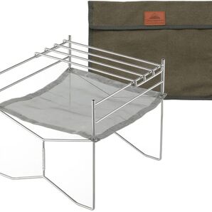 ★CAMPING MOON★キャンピングムーン★ソロキャンプ焚火台&ゴトクセット★SOLO-202★焚き火台セット★収納ケース付★