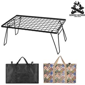 GENERIC OUTDOOR マットブラック フィールドラック 1点ケースセット F001TB アウトドア アイアンラック