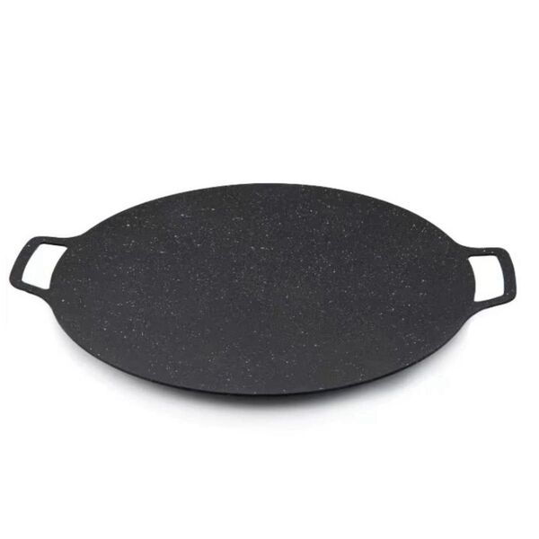 ★CHANODUG OUTDOOR★マルチラウンドグリルパン★Sサイズ 30cm★鉄板プレート★グリルプレート★収納ケース付