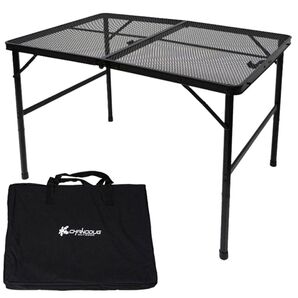 CHANODUG OUTDOOR 2WAY ALLメッシュテーブル アイアンメッシュテーブル 高さ2段階変更 タフライトテーブル