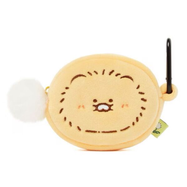 韓国限定カカオフレンズふわふわのチュンシク ミニポーチ カラビナ付 小物入 小銭入れ ぬいぐるみコインケース