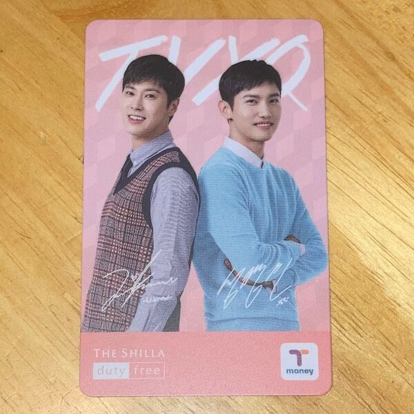 東方神起 韓国限定☆Tマネーカード 韓国交通ICカード T-money ノベルティ 非売品