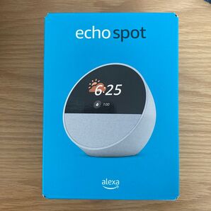 スマートアラームクロック with Alexa Echo Spot(2024年発売)B0C2RZWV9B グレーシャーホワイト