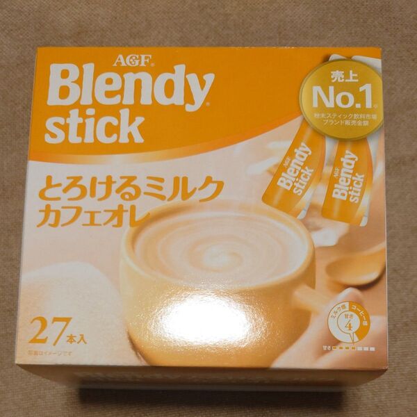 AGFブレンディ スティック とろけるミルク カフェオレ 27本