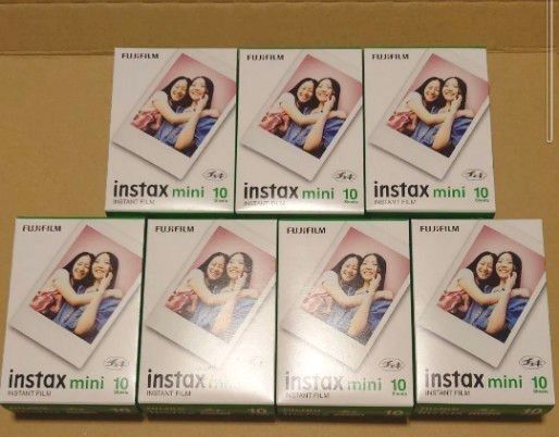 新品 未開封 富士フィルム instax mini チェキ用フィルム 10枚入り 7パックセット 合計70枚