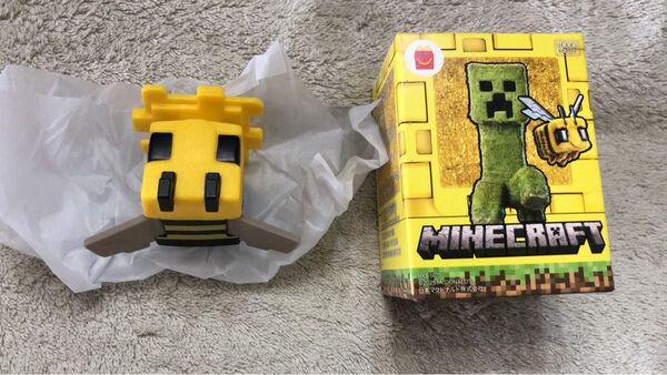 マクドナルド ハッピーセット マインクラフト 第2弾 ハチ おもちゃ ミールトイ フィギュア 新品未使用品
