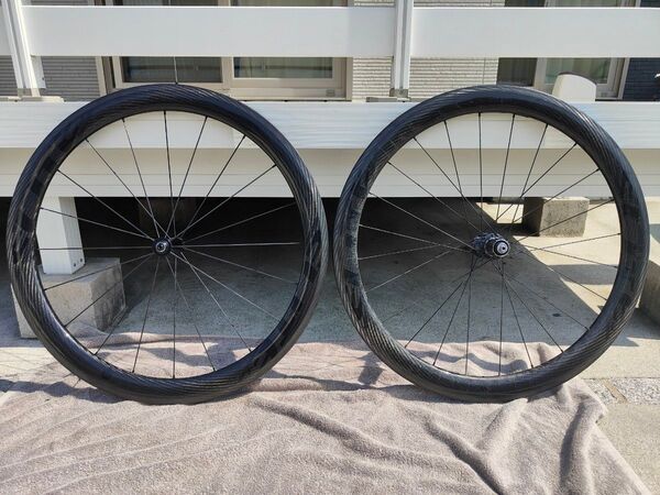 【最終価格】ロードバイクカーボンホイール ELITE WHEELS 50 クリンチャー リムモデル