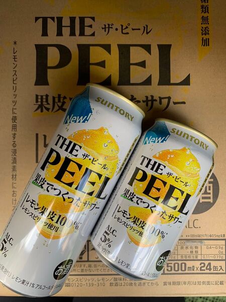 サントリー THE PEEL ザ・ピール 350ml 24本 500ml 24本 合計48本